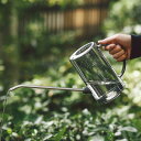 じょうろ 水差し ジョウロ 1.5L 如雨露 目盛り付き プラスチック製 おしゃれ 観葉植物 ガーデン 散水用具 園芸用品 水やり 散水用具 おしゃれ 花 ハー...