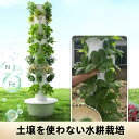 5-9層 水耕栽培キット 垂直水耕タワー 緑豊かで健康的 環境に優しい無土壌栽培 水耕栽培システム エアロポニックス栽培キット 限られたスペースを最大限に活用し...