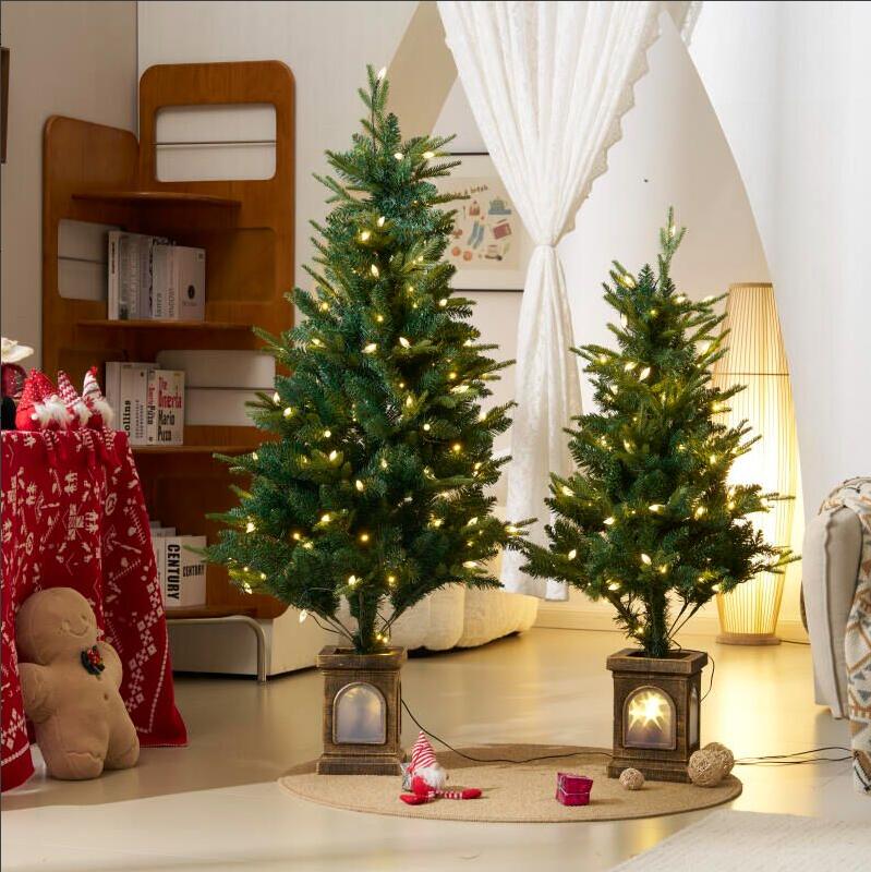 【即納】2025年新作 クリスマスツリー 北欧 おしゃれ LED キラキラ 高級感 オリジナルポット豊富な枝数 簡単組立 クラシックタイプ クリスマス プレゼン...