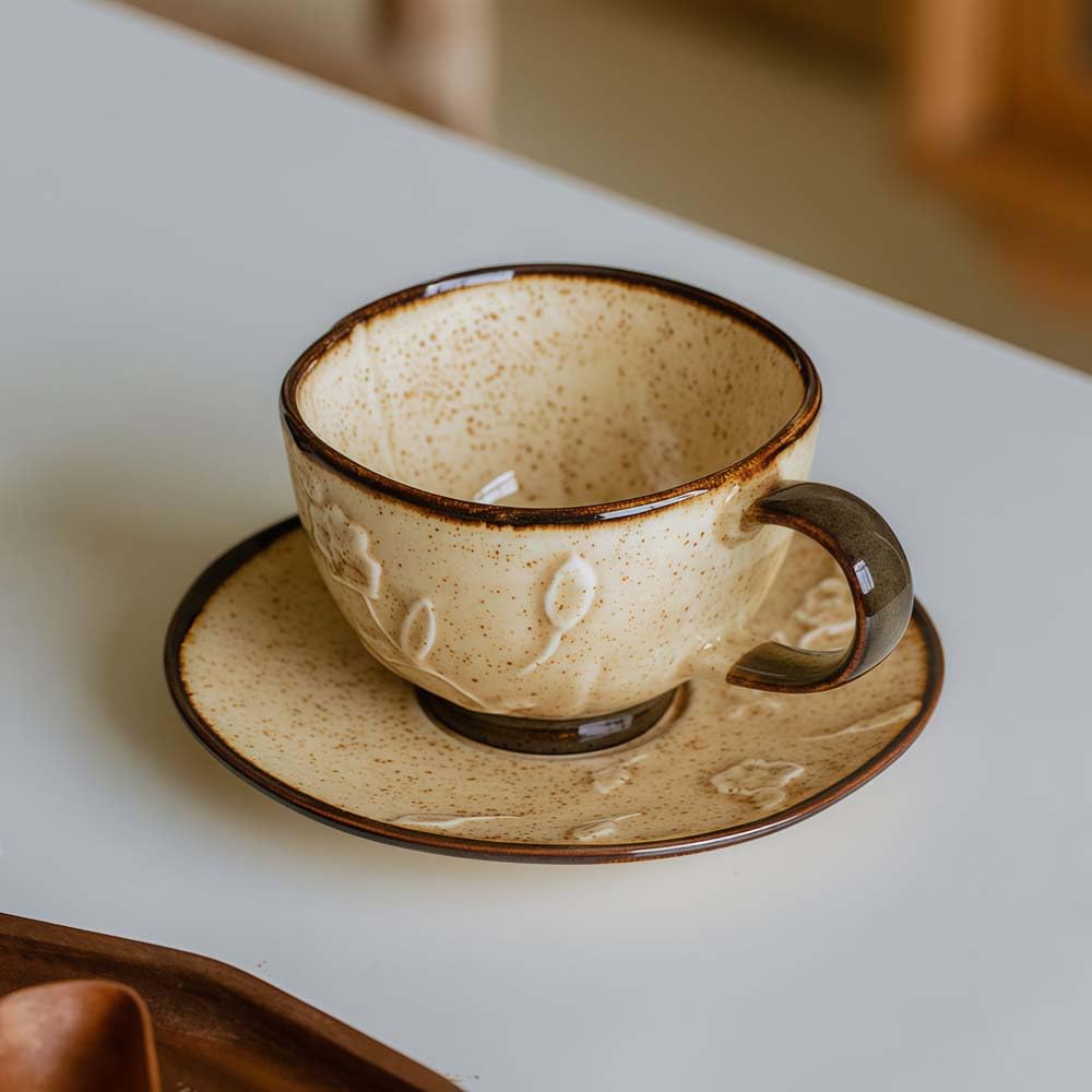 Rakuten - カップ 陶器 冷熱兼用 マグカップ 180ml おしゃれ コップ コーヒーカップ ティーカップ 食器 ギフト プレゼント ギフト包装対応