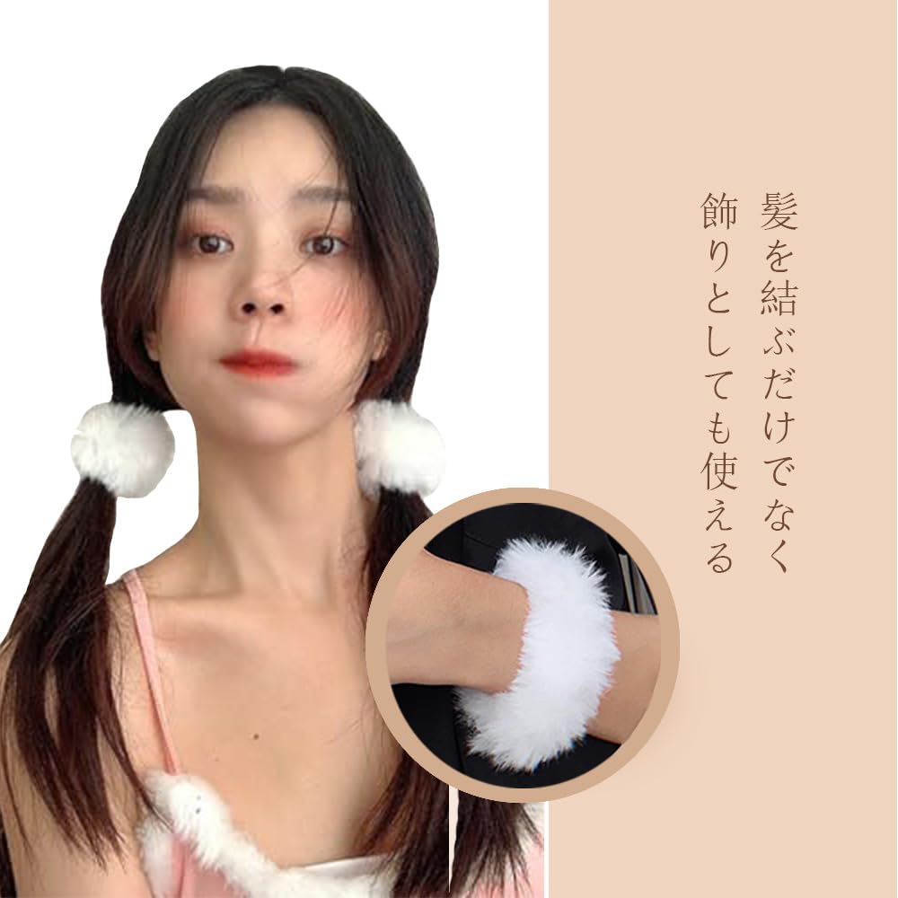 ヘアゴム シュシュ 可愛い おしゃれ ヘアアクセサリー 大人 髪飾り ヘアーバンド ...