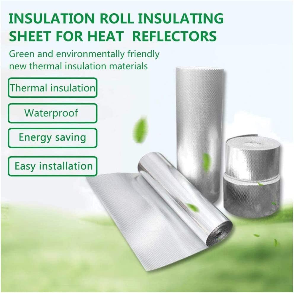 保冷保温シート アルミシート 断熱 反射シート 5mm 接着剤不要 屋根裏断熱マッ窓用結露防止シート 排気管用断熱材 窓保温シート 外張り専用断熱シート 窓 大きい耐熱布 業務用 接着性 保冷保温 防湿シート 遮熱 壁 車庫 天井 防暑対策断熱ボード