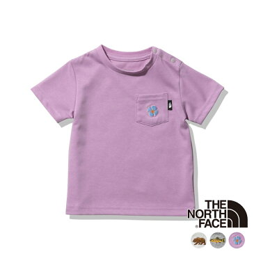 ★SALE★返品交換不可 ザ ノースフェイス Tシャツ カットソー ベビー THE NORTH FACE S/S Pocket Tee ショートスリーブポケットティー