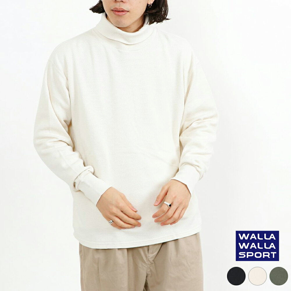 【ポイント10倍 ～5/20 23:59】 ワラワラスポーツ Tシャツ カットソー 長袖 メンズ レディース WALLA WALLA SPORT RASCHEL THERMAL SIN..