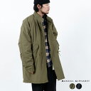 マニュアルアルファベット フォー プレイ モッズコート メンズ MANUAL ALPHABET FOR PLAY FLAME RESISTANT PARKA フレイム レジスタントパーカ MALF22M65 正規取扱品 【返品交換不可】