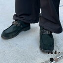 モールシューズ チロリアンシューズ メンズ molle shoes BELTED TIROLIAN SHOES ベルテッド チロリアンシューズ 正規取扱品