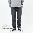 オアスロウ ジーンズ メンズ 【ポイント10倍 5/4 20:00～5/6 23:59】 オアスロウ デニム ジーンズ メンズ or Slow 107 IVY FIT BLACK DENIM 107アイビーフィットブラックデニム OS107WD61S 正規取扱品