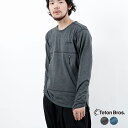 ティートンブロス Tシャツ カットソー 長袖 メンズ Teton Bros. Graphene Crew グラフェン クルー 22342010 正規取扱品