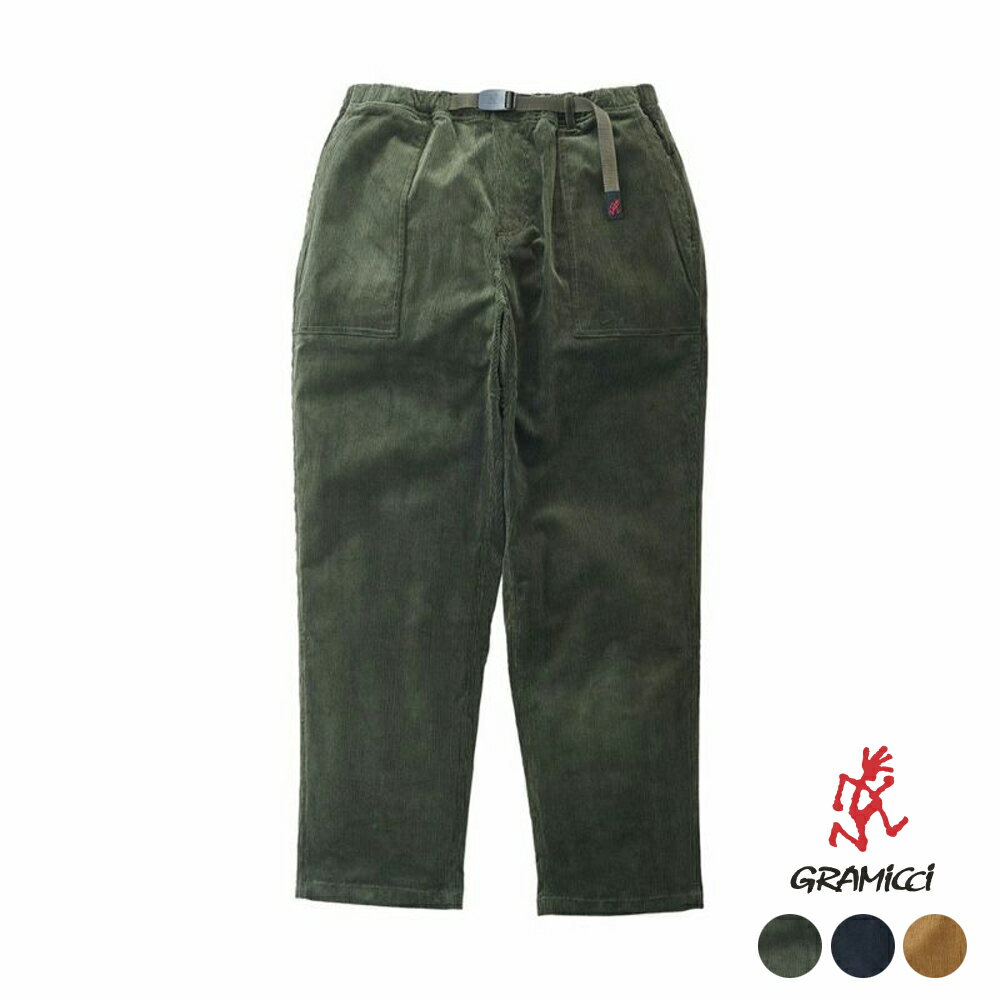  グラミチ クライミングパンツ メンズ GRAMICCI CORDUROY LOOSE TAPERED RIDGE PANT コーデュロイルーズテーパードリッジパンツ G3FU-P054 正規取扱品 