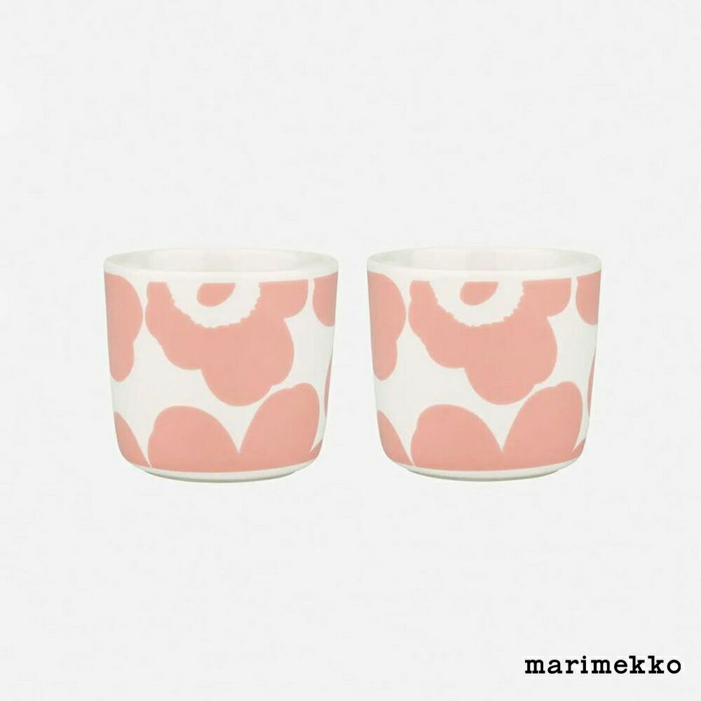 【ポイント10倍 ～5/20 23:59】 マリメッコ マグカップ marimekko Unikko Coffee Cup 2dl - 2pcs ウニッコ コーヒーカップセット ハンドルなし 2239472602 正規取扱品 【PT20】