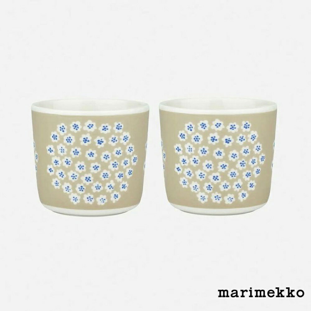 マリメッコ マグカップ marimekko Puketti Coffee Cup 2dl - 2pcs プケッティ コーヒーカップセット ハンドルなし 2239472605 正規取扱品