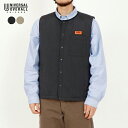 【ポイント10倍 4/24 20:00～4/27 9:59】 ユニバーサルオーバーオール ベスト メンズ UNIVERSAL OVERALL INSULATION VEST インサレーションベスト U2333107 正規取扱品