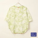 【ポイント2倍 4/20 0:00～23:59】 ワラワラスポーツ Tシャツ カットソー 半袖 レディース WALLA WALLA SPORT WOMENS TIE DYE 1/2 LOOS..