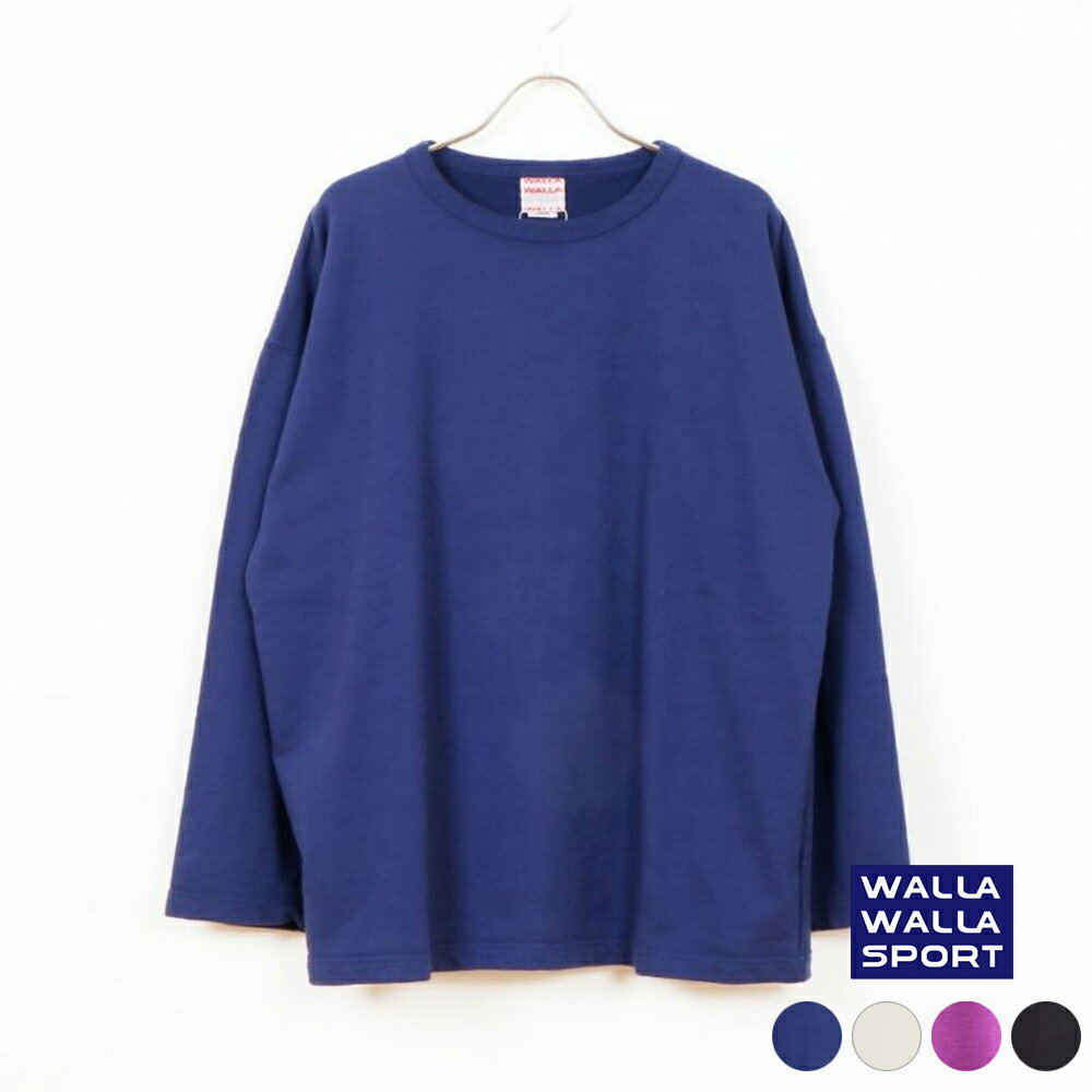 【ポイント10倍 ～5/20 23:59】 ワラワラスポーツ スウェット トレーナー レディース WALLA WALLA SPORT WS BIG CREW SWEAT SHIRTS ウ..