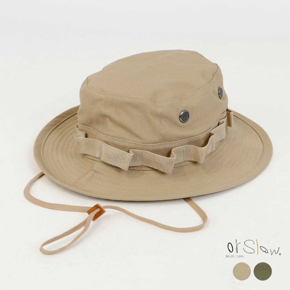 【ポイント10倍 5/30 0:00～23:59】 オアスロウ ハット 帽子 メンズ レディース or Slow US ARMY JUNGLE HAT RIPSTOP USアーミー ジャングルハット リップストップ 03- -023-67 正規取扱品