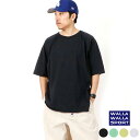 ワラワラスポーツ Tシャツ カットソー 半袖 メンズ WALLA WALLA SPORT 1/2 LOOSE BASEBALL TEE 1/2 ルーズベースボールティー 030180-S..