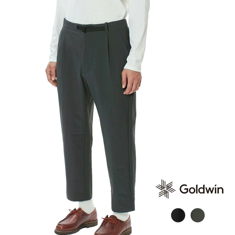 【ポイント10倍 5/19 0:00～5/20 23:59】 ゴールドウイン テーパードパンツ メンズ レディース Goldwin One Tuck Tapered Ankle Pants ワンタックテーパードアンクルパンツ GL74196 正規取扱品