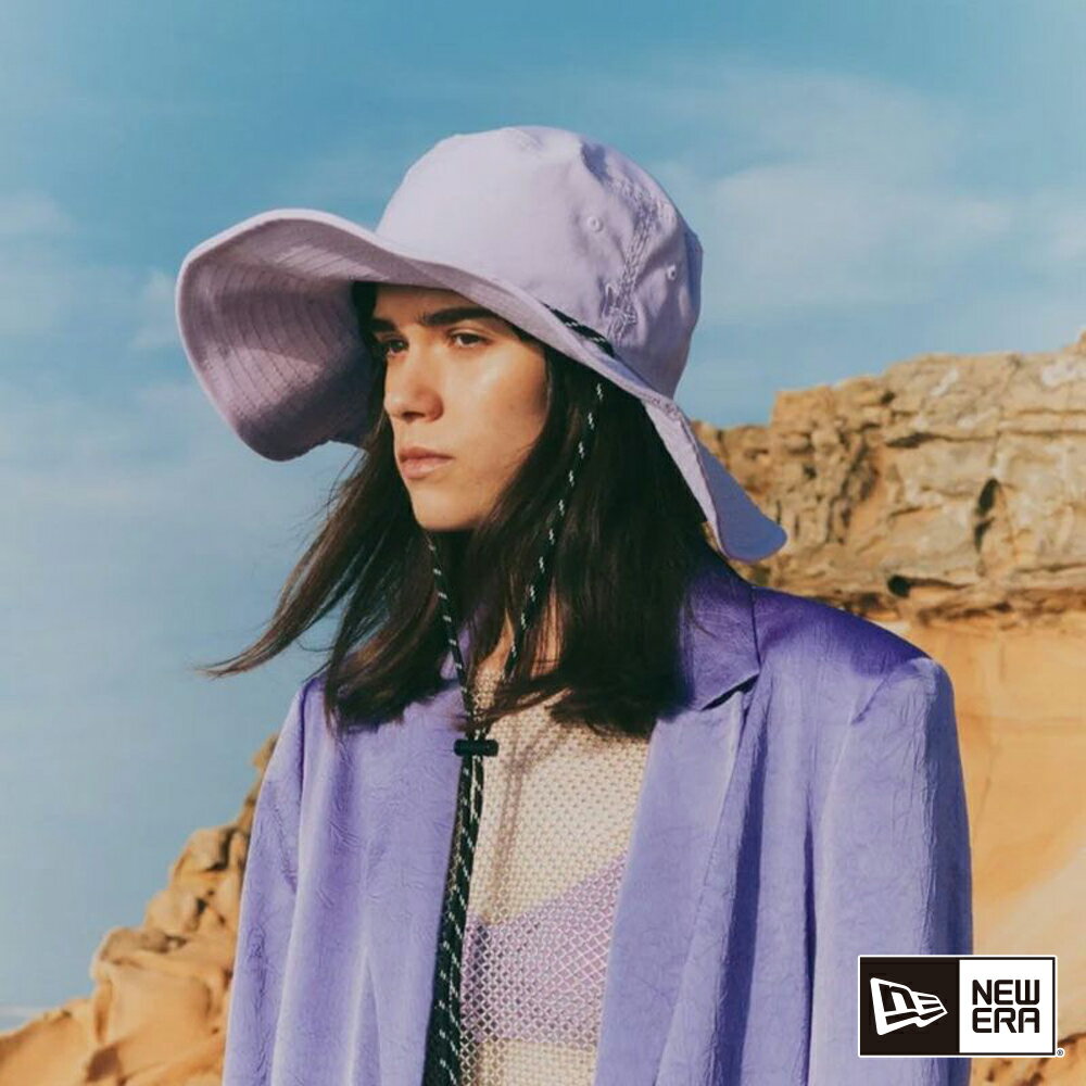  ニューエラ ハット 帽子 メンズ レディース NEW ERA アドベンチャー ワイドブリム 一ツ山佳子 Adventure Wide Brim Softness of Nature directed by Keiko Hitotsuyama ラベンダー 14117148 正規取扱品