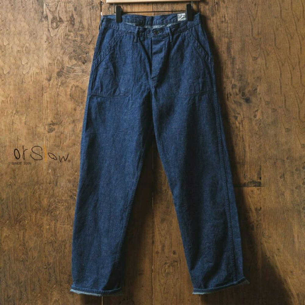 【ポイント10倍 5/19 0:00～5/20 23:59】 オアスロウ デニム ジーンズ メンズ or Slow US NAVY DENIM UTILITY PANTS USネイビーデニムユーティリティパンツ 01-5130-81 正規取扱品