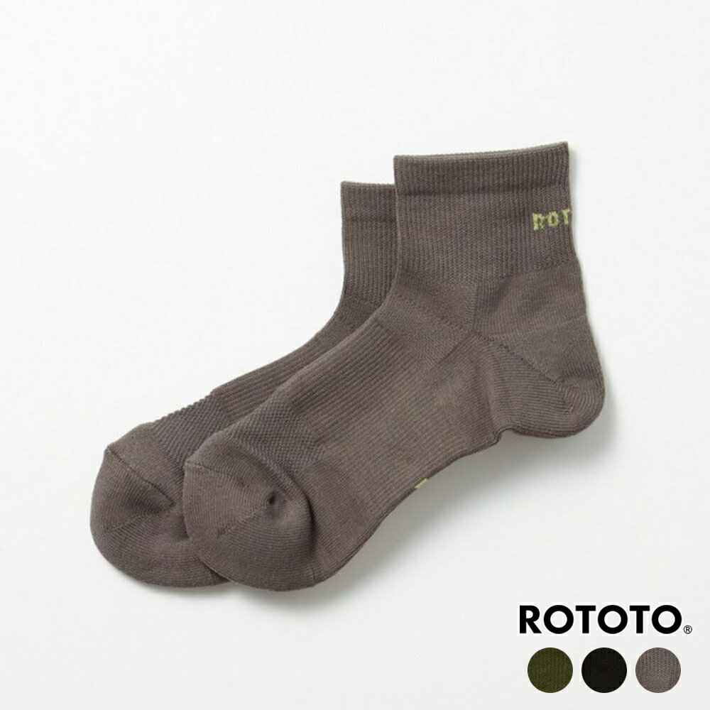 楽天SORA楽天市場店ロトト クルーソックス メンズ レディース RoToTo CORDURA SPORTS ANKLE SOCKS コーデュラスポーツアンクルソックス R1526 正規取扱品