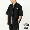 【ポイント10倍 5/4 20:00～5/6 23:59】 ザ ノースフェイス シャツ 半袖 メンズ THE NORTH FACE S/S Nuptse Shirt ショートスリーブヌプシシャツ NR22331 正規取扱品