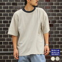 ワラワラスポーツ Tシャツ カットソー 半袖 メンズ レディース WALLA WALLA SPORT RIDGE LOOSE TEE リッジルーズティー 24SSWW040066-S..