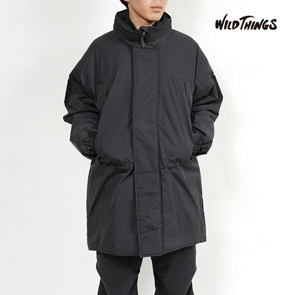【ポイント10倍 11/30～12/1】 ワイルドシングス 中綿ジャケット メンズ WILD THINGS モンスターパーカー タイプ2 WT25101SK 正規取扱品