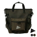 【ポイント10倍 5/9 20:00〜5/11 23:59】 アンドワンダー トートバッグ メンズ レディース and wander 3D mesh 2way tote bag 3Dメッシュ 2ウェイ トートバッグ 5745985228 正規取扱品(4)