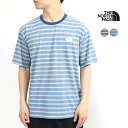 【ポイント10倍 7/15 0:00~23:59】 ザ・ノース・フェイス Tシャツ カットソー 半袖 メンズ レディース THE NORTH FACE S/S FREE RUN BORDER CREW ショートスリーブフリーランボーダークルー NT12591 正規取扱品