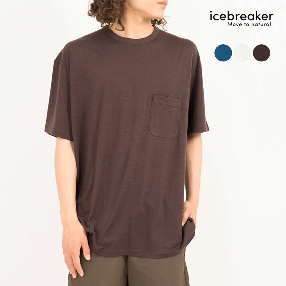 Rakuten - アイスブレイカー Tシャツ カットソー メンズ レディース メリノ150 SS ポケットティー icebreaker IB0A57H3 正規取扱品