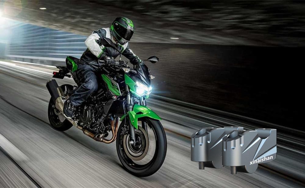 Sora Valueの【送料無料】Z400 対応 ハンドルバーライザー ハンドルポスト (ブラック)｜アングル2