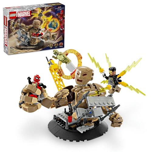 레고 (LEGO) 슈퍼 히어로즈 스파이더 맨과 샌드맨의 최종 결전 장난감 장난감 선물 생일 블록 크리스마스 무료 배송