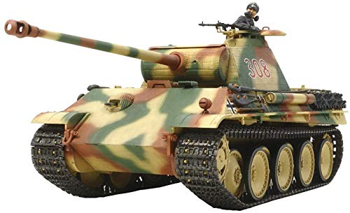 タミヤ(TAMIYA) 1/35 戦車シリーズ No.55 ドイツ陸軍 パンサーG 初期型 シングルモーターライズ仕様 プラモデル 30 送料無料