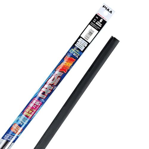 PIAA(ピア) ワイパー 替えゴム 雪用 430mm スーパーグラファイト グラファイトコーティングゴム 1本入 呼番6 WGR43W 送料無料