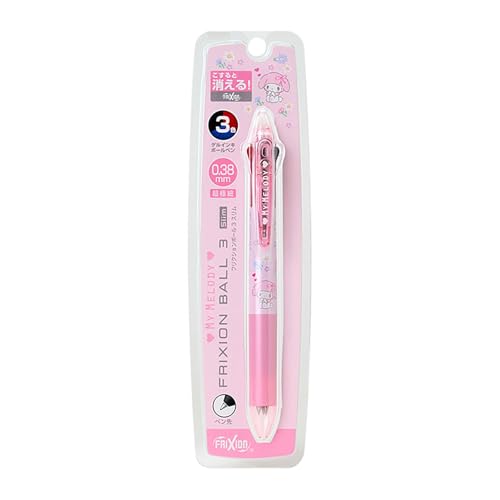 サンリオ(SANRIO) フリクションボール3スリム マイメロディ ポリカーボネート ボール径:0.38mm インク色:黒、赤、青 ノッ 送料無料