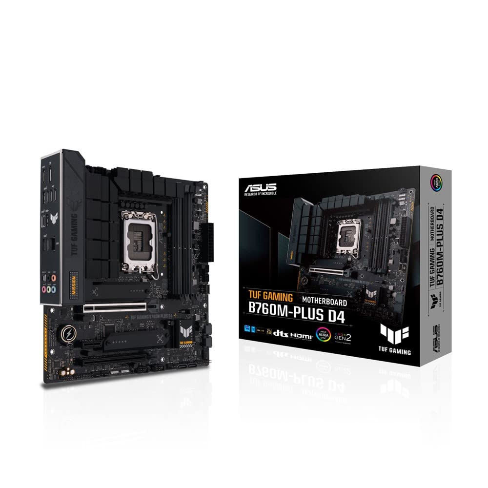 ASUS INTEL 第13.12世代 LGA1700 対応 B760M 搭載 マザ—ボード Micro ATX TUF GAMING 送料無料