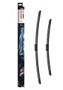 BOSCH(ボッシュ) 輸入車用 フラットワイパーブレード エアロツイン車種専用 650/500mm A089S 送料無料