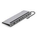 Belkin テレワーク リモートワーク用 ドッキングステーション USB-Cハブ 11-in-1 HDMI/Displayport/V 送料無料