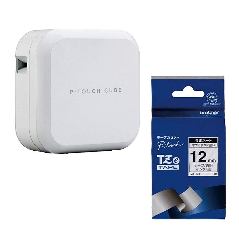 brother ラベルライター P-TOUCHラベルセット PT-P710BT (TZe-131)  ...