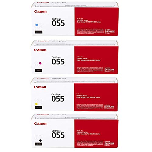 Canon CRG-055 トナーカートリッジ 4色セット 送料無料