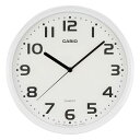 CASIO(カシオ) 掛け時計 白 アナログ スタンダード ステップ秒針 IQ-24-7JF 送料無料