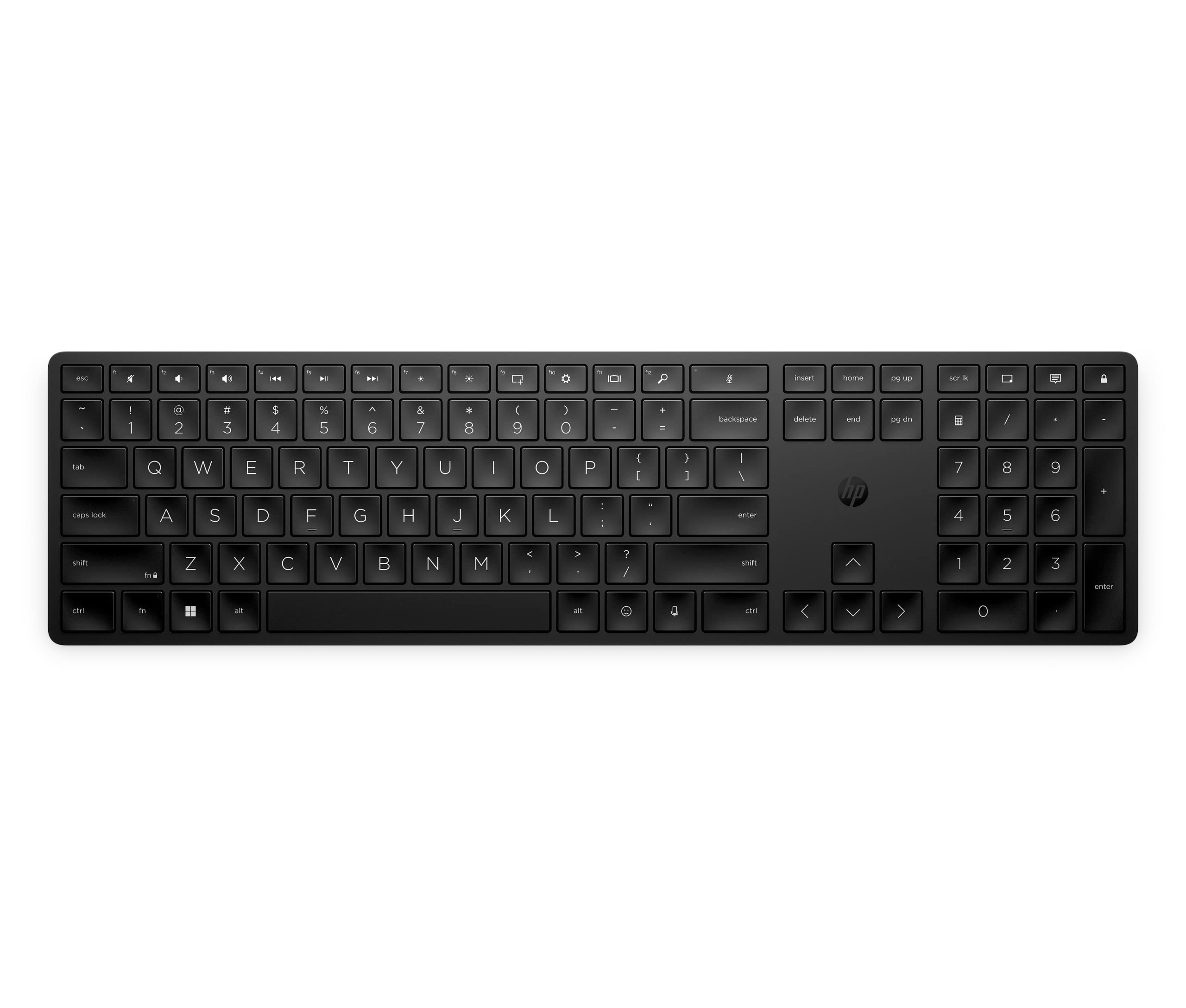 HP キーボード ワイヤレス USB 無線 450 プログラマブルキーボード 日本語配列 テンキー  ...