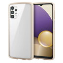 エレコム Galaxy A32 5G ハイブリッドケース TOUGH SLIM LITE フレームカラー アイボリー PM-G208TS 送料無料