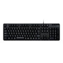 エレコム キーボード 有線 メンブレン フルキーボード ブラック TK-FCM104XBK 送料無料