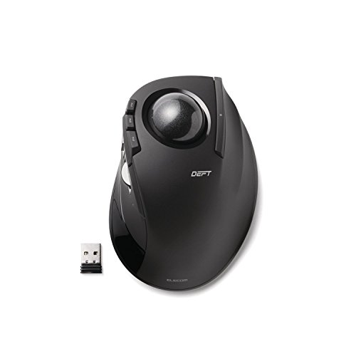 エレコム トラックボールマウス 人差し指 8ボタン チルト機能 無線 ブラック M-DT1DRBK 送料無料 エレコム トラックボールマウス 人差し指 8ボタン チルト機能 無線 ブラック M-DT1DRBK 送料無料
