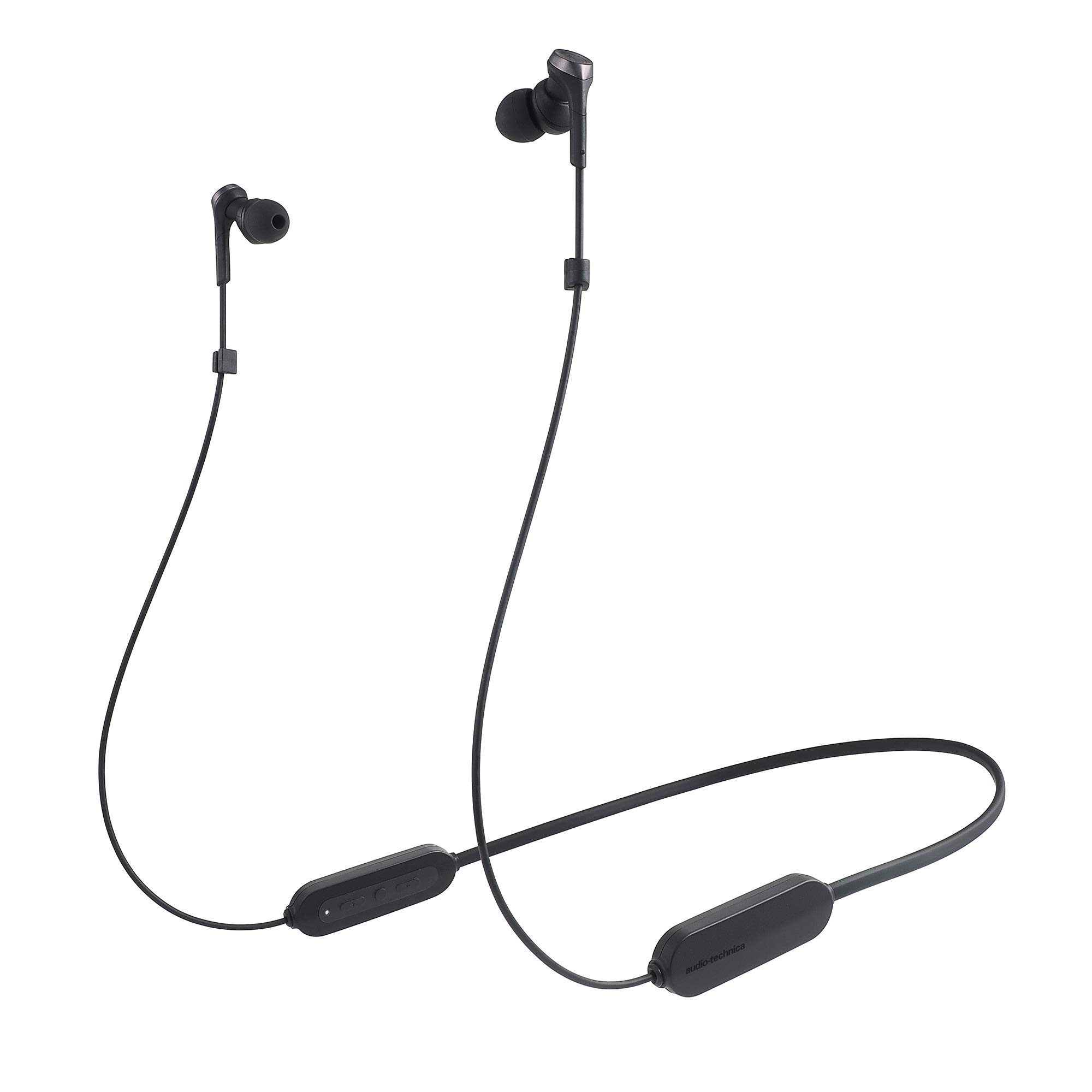 オーディオテクニカ ATH-CKS330XBT BK ワイヤレスイヤホン bluetooth 重低音【 SOLID BASS / 防滴仕 送料無料