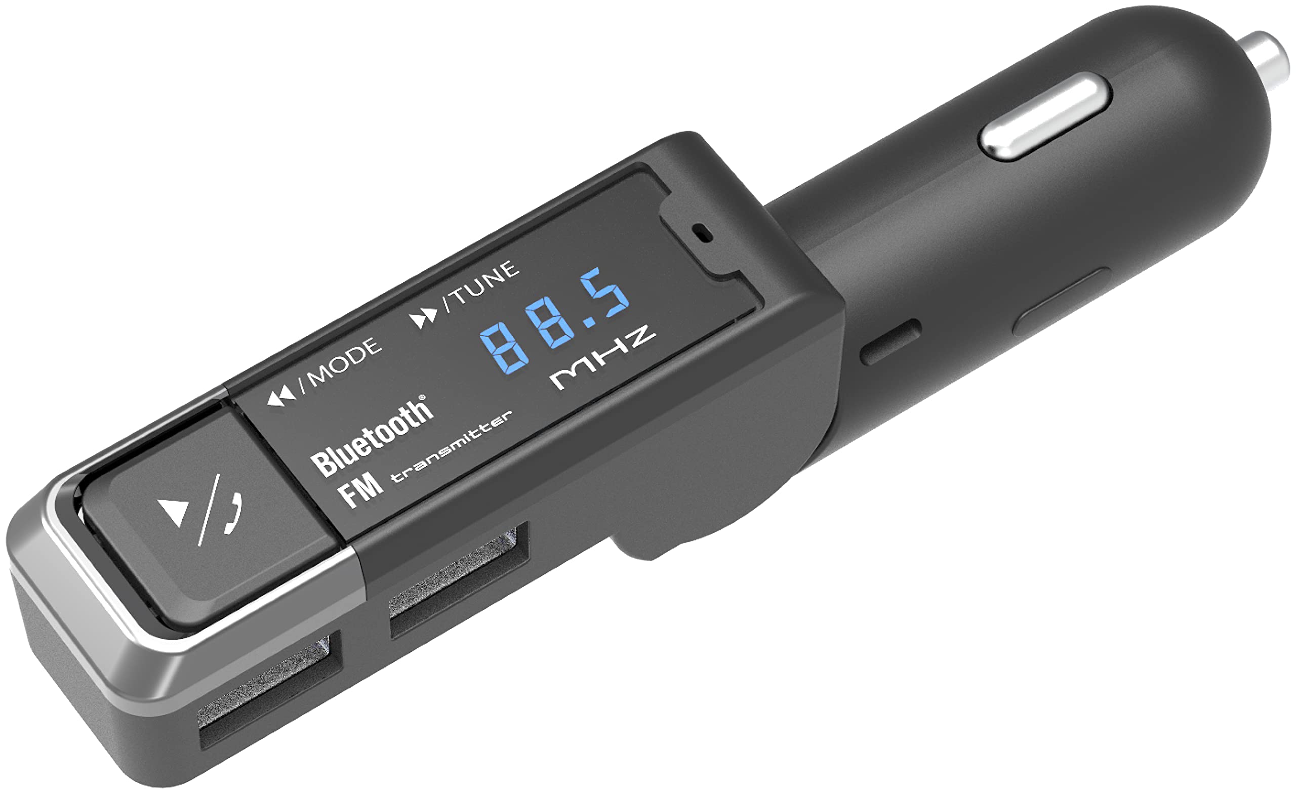カシムラ(Kashimura) スリム&コンパクト設計! 多機能なBluetooth FMトランスミッター NKD-254 送料無料