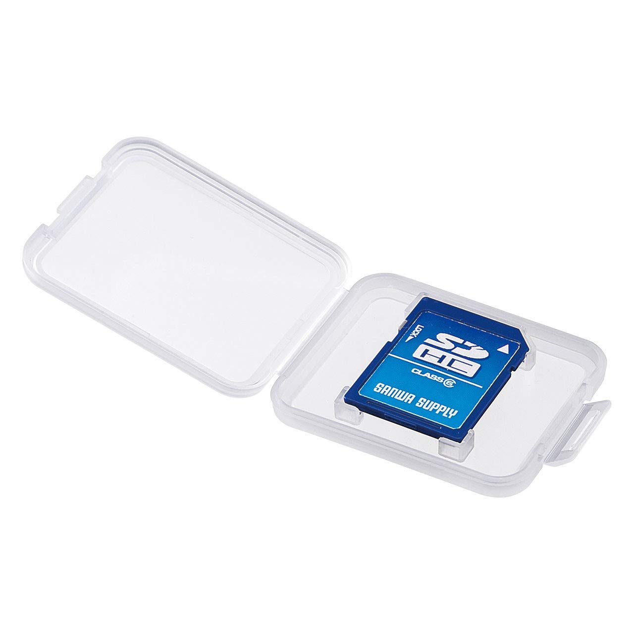 サンワサプライ(Sanwa Supply) メモリーカードクリアケース(SDカード用・30個セット) FC-MMC10SD-30 送料無料