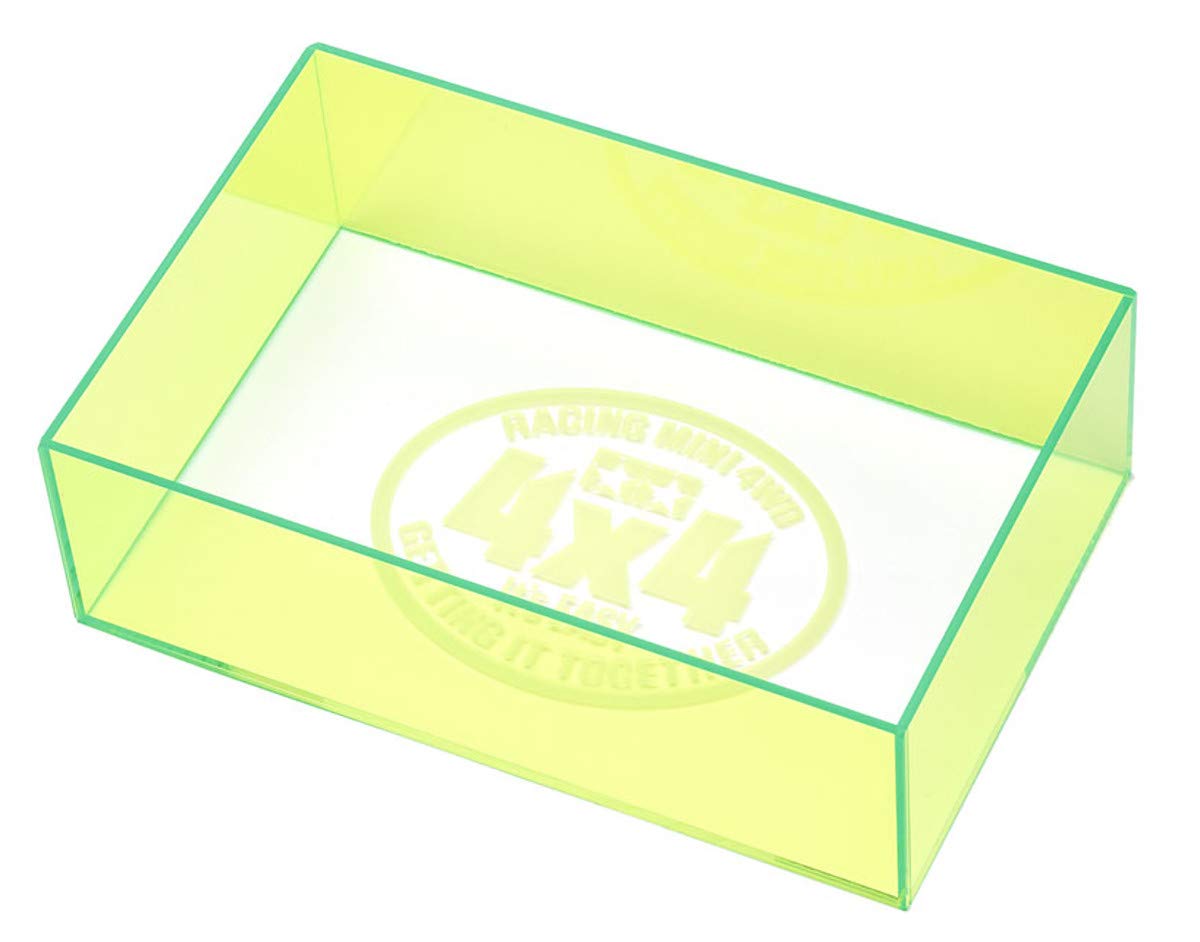 タミヤ ミニ四駆特別企画商品 ミニ四駆 チェックボックス (全長・最大幅) ネオングリーン 95548 送料無料