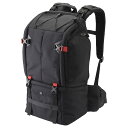 ハクバ 【.co.jp限定】HAKUBA カメラバッグ プラスシェル トレック 03 バックパック L ブラック 望遠レンズを装着したま 送料無料